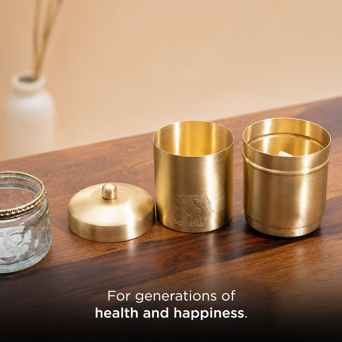 Handcrafted Brass Drip Coffee Brewer • South Indian Filter Coffee Experience (पीतल का कॉफ़ी मेकर)