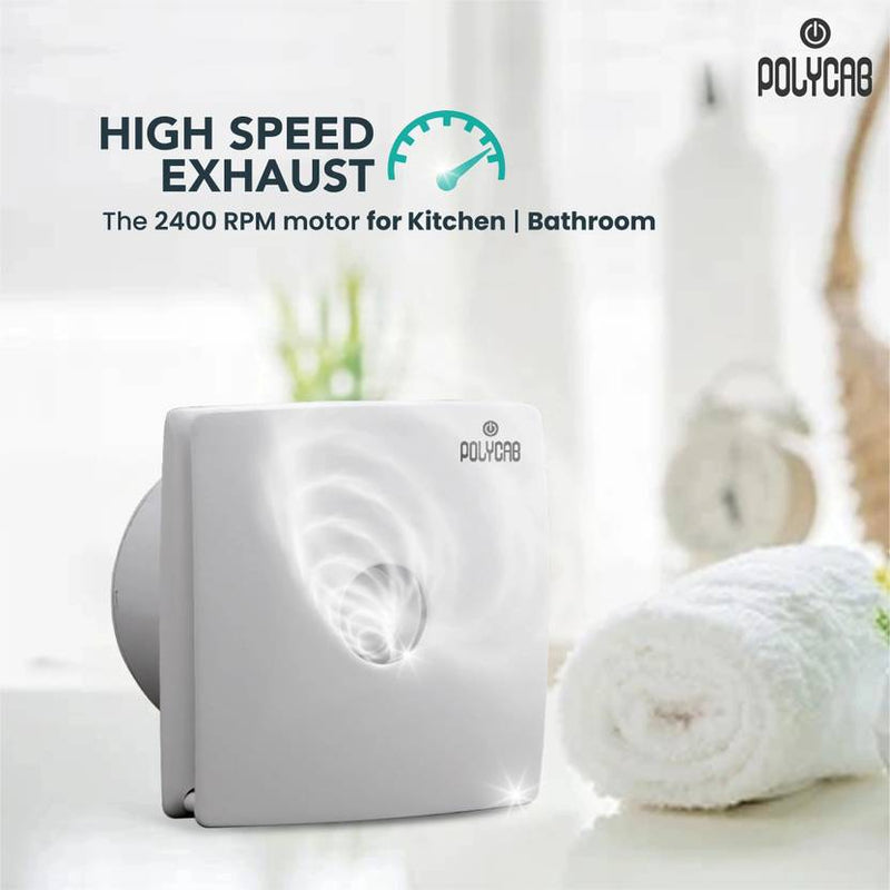 Polycab Airofresh High Speed 150 mm Exhaust Fan-2