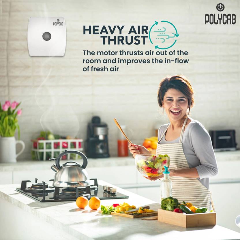 Polycab Airofresh High Speed 150 mm Exhaust Fan-5