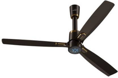 V-Guard AIRWIZ PRIME PREMIUM HIGH SPEED (48") 370 RPM with 3 Year Warranty BLDC Motor with Remote 1200 mm Ceiling Fan (5 Star | CHOCO BROWN GLO | Pack of 1)