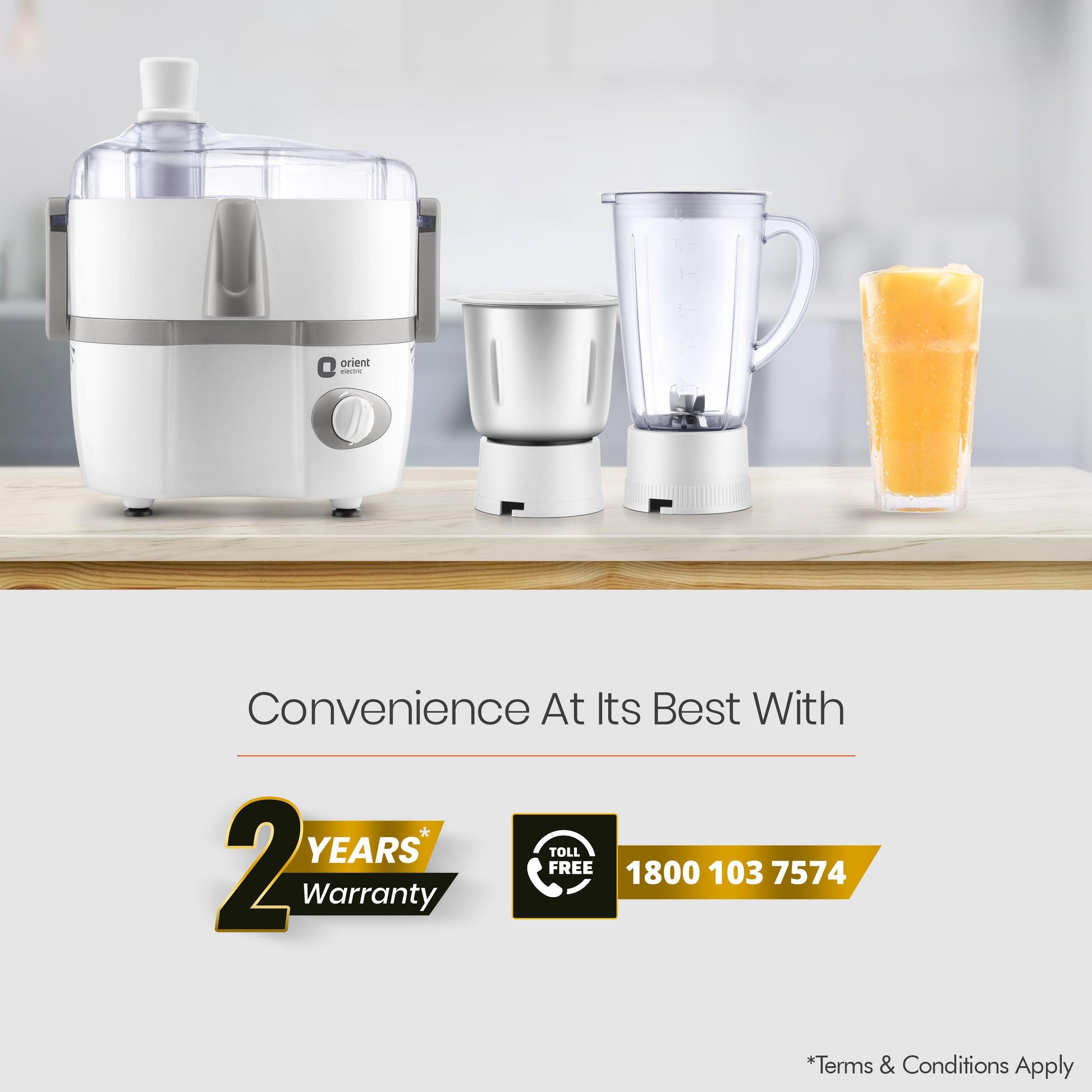 Aisha 2 Jar Juicer Mixer Grinder
