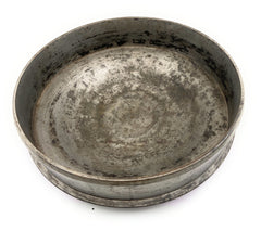 Bhunes Brass Antqiue Urli Ethnic Traditional Bowl,Silver, 4 Inch, 1 Piece