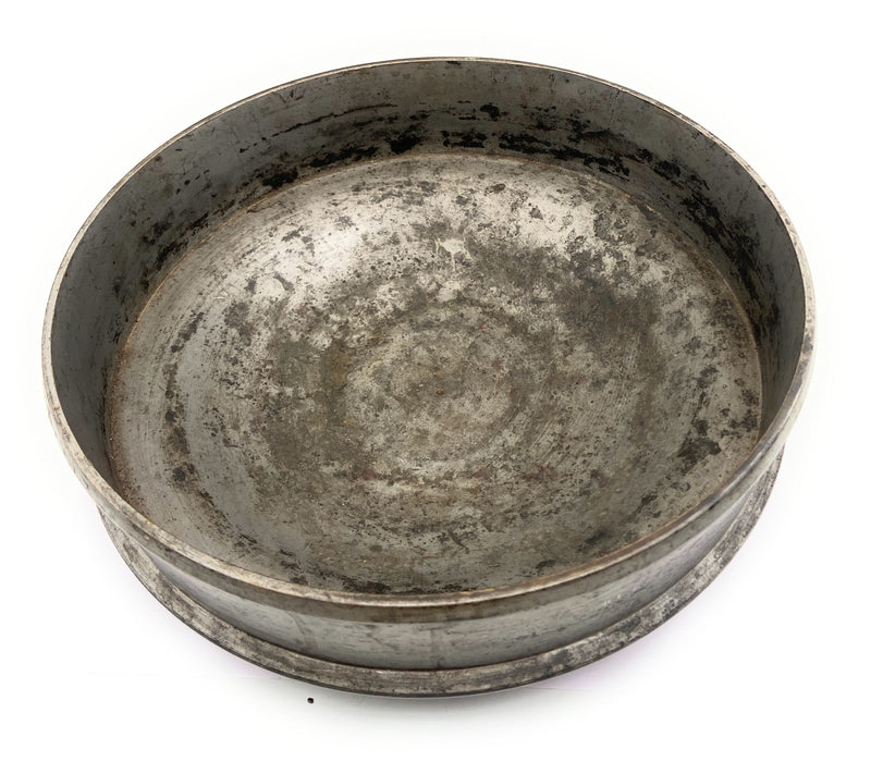 Bhunes Brass Antqiue Urli Ethnic Traditional Bowl,Silver, 4 Inch, 1 Piece
