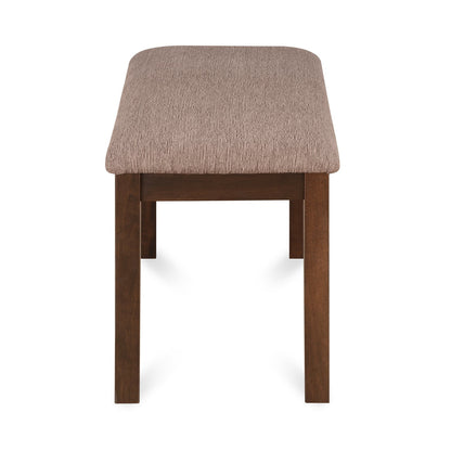 Nilkamal Alice Multi Use Long Sitting Bench for Living Room | Dining Room (Antique Cherry)