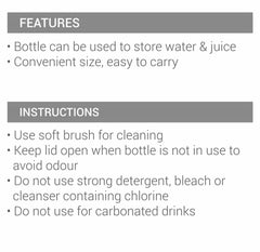 Personalized Aqua Stainless Steel Bottle (Milton)
