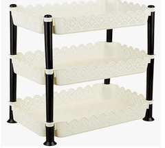 ARISTO Vertex 3 Layer Plastic Rack for Kitchen-1