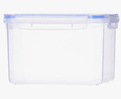 Aristo Lock & Fresh 212 Plastic Storage Container - 1800 ML, Transparent Clear, large (LOCK&FRESH212), (19 x 12 x 13) cm