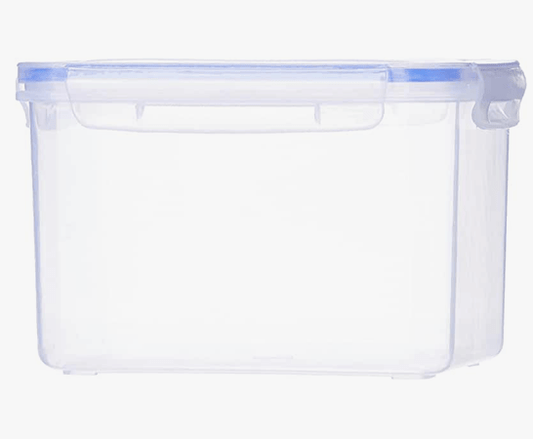 अरिस्टो लॉक एंड फ्रेश 212 प्लास्टिक स्टोरेज कंटेनर - 1800 मिली, पारदर्शी, बड़ा (LOCK&amp;FRESH212), (19 x 12 x 13) सेमी