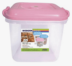 Aristo Modern333 Plastic Storage Container-16 Litre, Multi, (26.5 x 26.5 x 36.5)-1