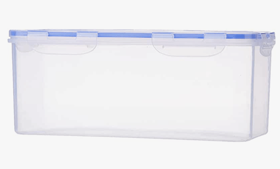 Aristo Lock & Fresh 333 Plastic Storage Container - 3800 ML, Transparent Clear, large (LOCK&FRESH333)-1