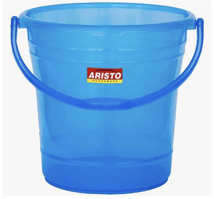 Aristo Dyna5 Plastic Bathroom Bucket - 4.7 Litre (Colour May Vary), (22(D) x 18.5 cm)