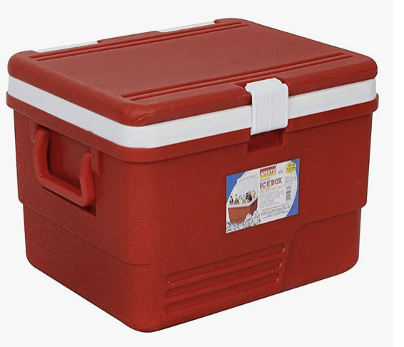Aristo Insulated Chiller Ice Box | Standard Size for Travel Party Bar Ice Cubes | Cold Drinks | Medical Purpose |25 Litre, Color May Vary