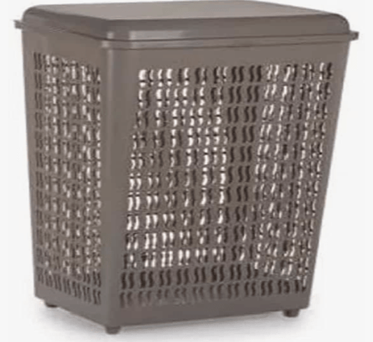 बहुउद्देशीय उपयोग के लिए अरिस्टो मेजर लॉन्ड्री बास्केट/लॉन्ड्री बैग - 54 लीटर, रंग भिन्न हो सकते हैं, (41 x 32 x 62 सेमी) 