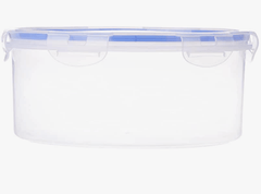 Aristo Lock & Fresh 1010 Plastic Storage Container - 2350 ML, Transparent Clear, large (LOCK&FRESH1010) (22 (D) x 10CM)-1