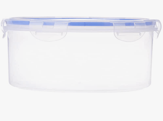 Aristo Lock & Fresh 1010 Plastic Storage Container - 2350 ML, Transparent Clear, large (LOCK&FRESH1010) (22 (D) x 10CM)-1