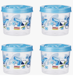 Aristo Store Queen111 Plastic Storage Container-320 ml (4 PCS SET)-1