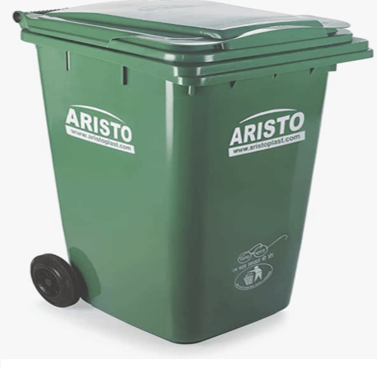 ARISTO Big Garbage Wheel Dustbin 240 LTR-1