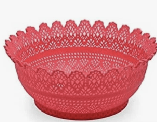 Aristo 111 Misty Plastic Multipurpose Sturdy Storage Baskets for Cosmetics Office Fruit Vegetable Stationary Home Basket 1.8 Litre - Pack of 1