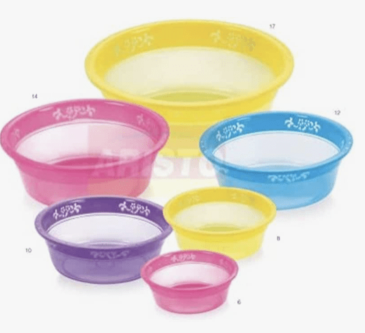 Aristo All Purpose Tub Ghamela/Unbreakable Multipurpose Bath Tub/Washing Tub Durable Plastic  - Color May Vary