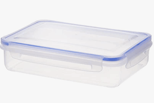 Aristo Lock & Fresh 301 Plastic Storage Container - 1100 ML, Transparent Clear, large (LOCK&FRESH301) (22 x 15.5 x 6cm)