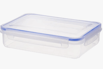 Aristo Lock & Fresh 301 Plastic Storage Container - 1100 ML, Transparent Clear, large (LOCK&FRESH301) (22 x 15.5 x 6cm)