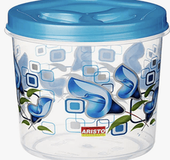 Aristo Store Queen444 Plastic Storage Container- 1400 ml, (12.6(D) x 15.2) cm-1