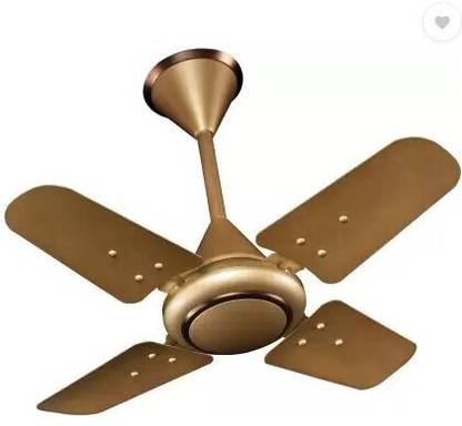 Crompton Ariya Briz 24" High Speed with 2 Year Warranty 600 mm Ceiling Fan (Gold | Pack of 1)