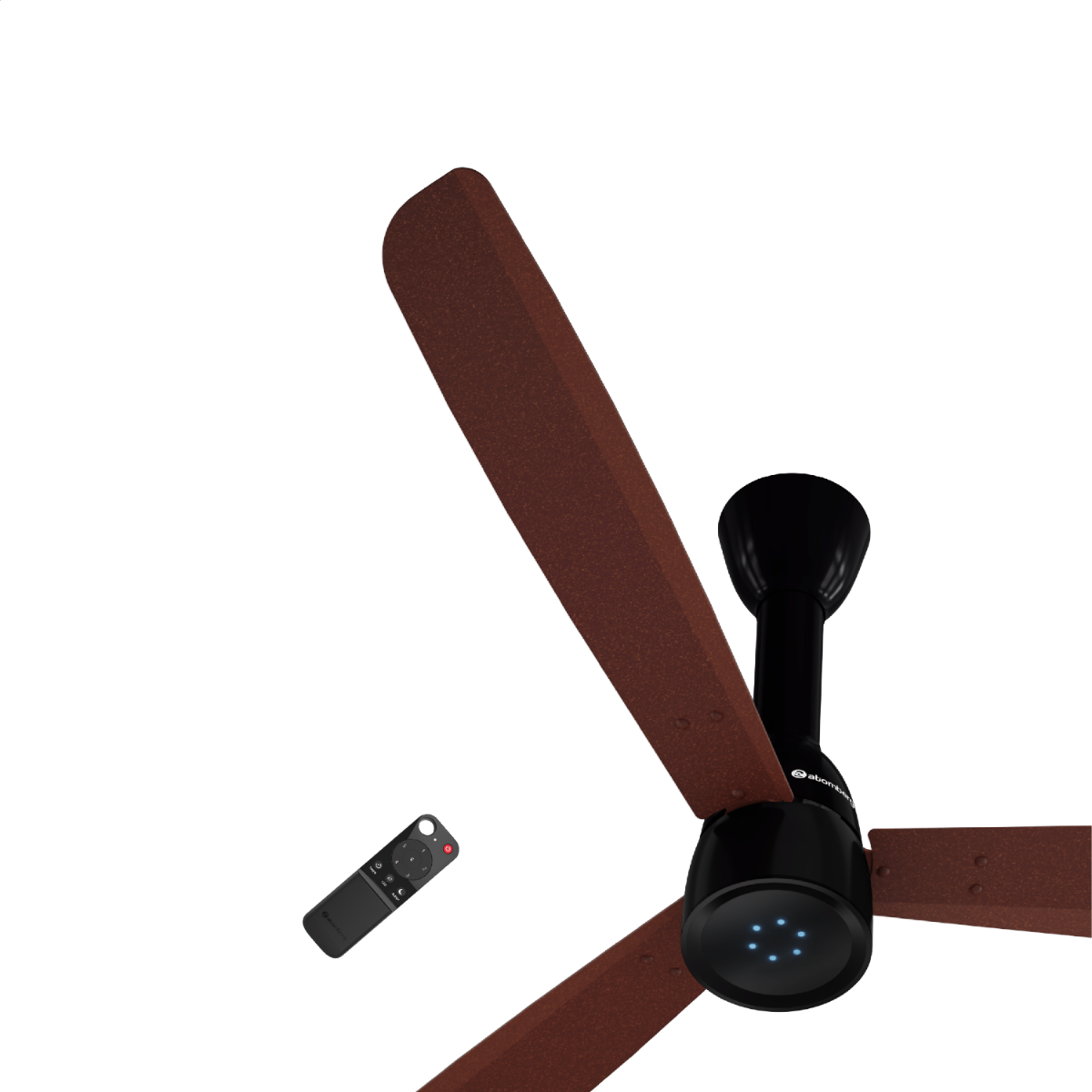 atomberg Renesa Prime Crest 1200mm BLDC Ceiling Fan with Regulator | 5 Star | Advance Air+ Technology | 235 CMM | Low Noise | Sleek Design | 3 Year Warranty (Copper Haze)