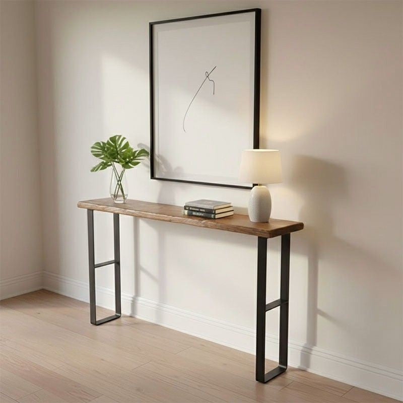 Artisan Mirror Live Edge Console Table