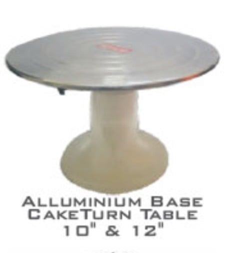 அலுமினியம் பேஸ் கேக் டர்ன் டேபிள்