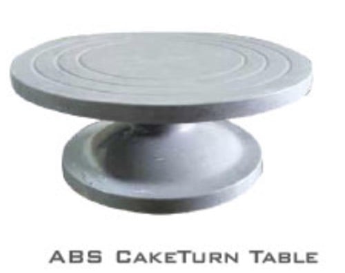 Decor Equip Smooth Rotating Fiber Cake Stand Cake Decorating Turntable - 1 Pieces