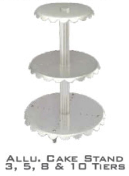 Aluminium Cake Stand-1