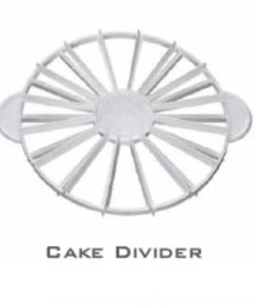 Cake Slice Equal Portion Marker Divider Two Sided 12 or 16 Piece ABS Food-Grade Plastic Cutter