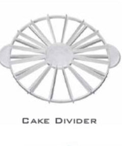 Cake Slice Equal Portion Marker Divider Two Sided 12 or 16 Piece ABS Food-Grade Plastic Cutter-1