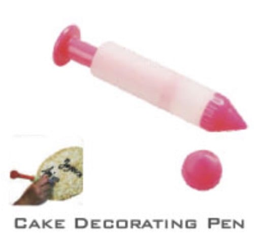 Silicone Writing Pen Cake Pastry Chocolate Baking Gadgets,Cake Cookie Pastry Cream Chocolate Icing Decorating Syringe