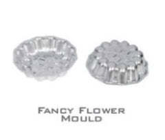 cup cake mould flower shaped pack of 2-1