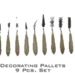 decorating pallets 9 pcs set cake essentials-1