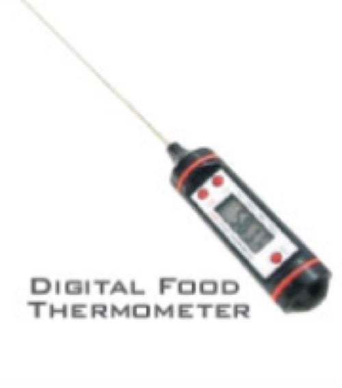 Digital Lcd Cooking Food Meat Probe Kitchen Bbq Thermometer Temperature Test Pen, instant read thermometer for Industrial, Grill, Candy, Milk, Oil, Liquid, Lab Chemical (5.9 Inches)