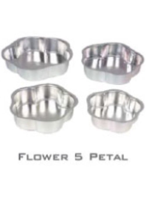 பூ வடிவ அலுமினிய கேக் அச்சு 