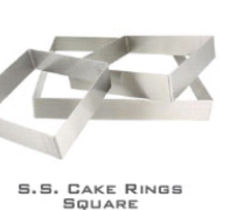 Ochtend Aluminium Pastry Cutter for Kitchen Square Cake cutting Pastry Cutter  (Pack of 3)-1