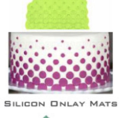 Silicon Onlay Mats Cakes