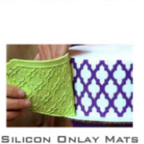 Silicon Onlay Mats Cakes