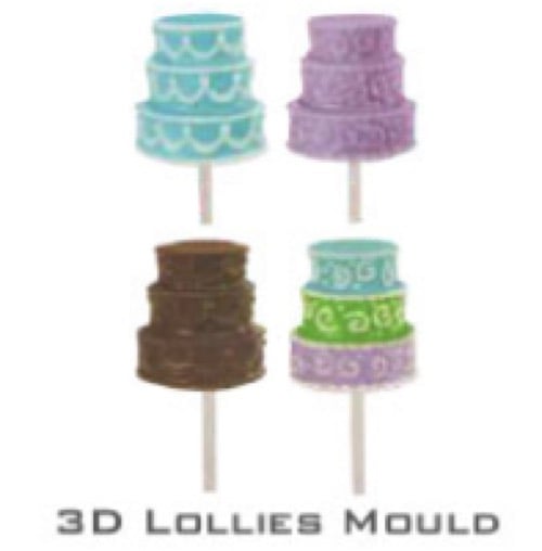 3D lollies mould