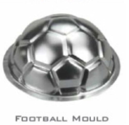Trayknick Hemisphere Football Shape DIY Cake Chocolate Pudding Jelly Mold Baking Tool