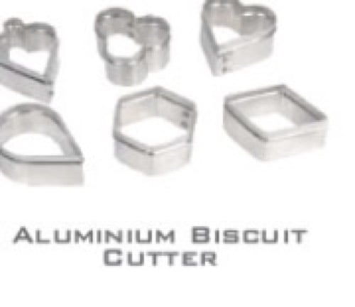 அலுமினிய பிஸ்கட் கட்டர் பேக்கிங் பாகங்கள் காம்போ செட்