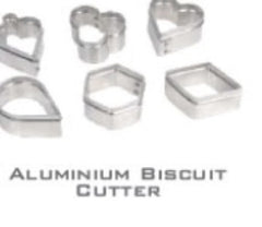 Aluminium biscuit cutter baking accessories combo set-1
