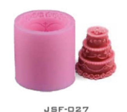 Shape Candle Molds I 3D Fondant Pillar Silicone Plaster Epoxy Mould I for DIY Handmade Chocolate, Cake Décor, Aromatherapy, Soap, Resin Art Craft Making, Home Party Decoration