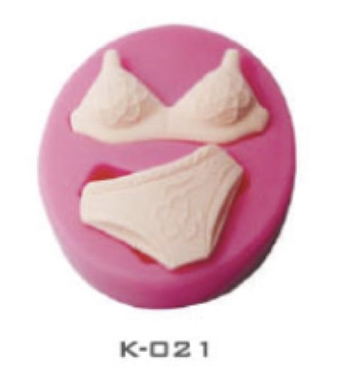 Silicone Fondant Mold Chocolate Candy Gumpaste Sugarcraft Cake Decorating Tools Paper Clay Mold (Beach Bikini)