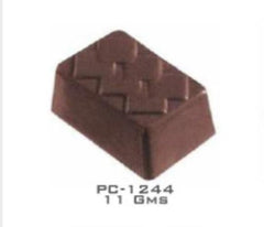 CW1244 Chocolate Mould Rectangle Lozenge-1