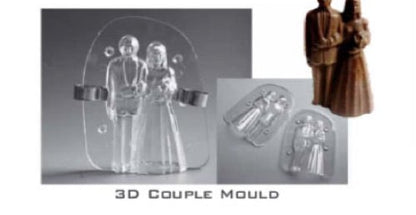 Chocolate Mold No Odor Anti-wear Cute Round Edge Chocolate Mold for Hotel